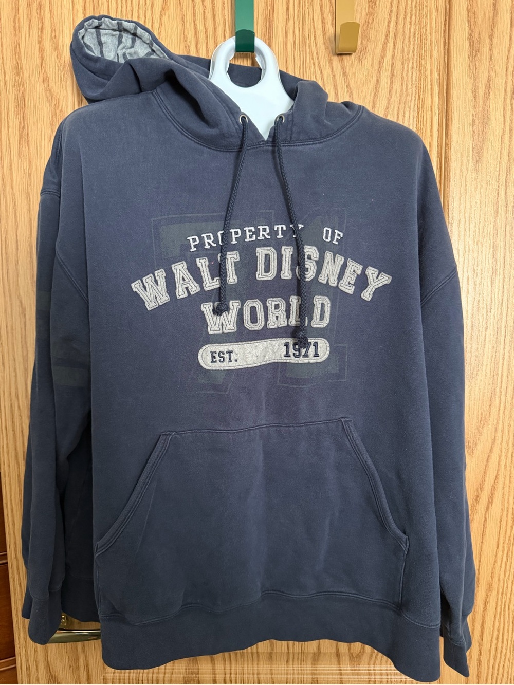 Disney Navy Blue Walt Disney World Crewneck Hoodie